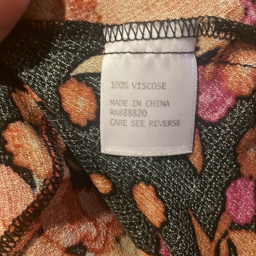 RACHEL ZOE OVERSIZED BUTTON DOWN SMOCK TOP. - Picture 4 of 8